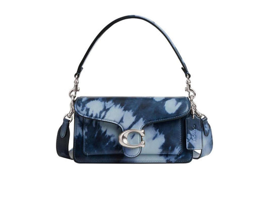 Tabby Shoulder Bag 20 with Tie-Dye Print