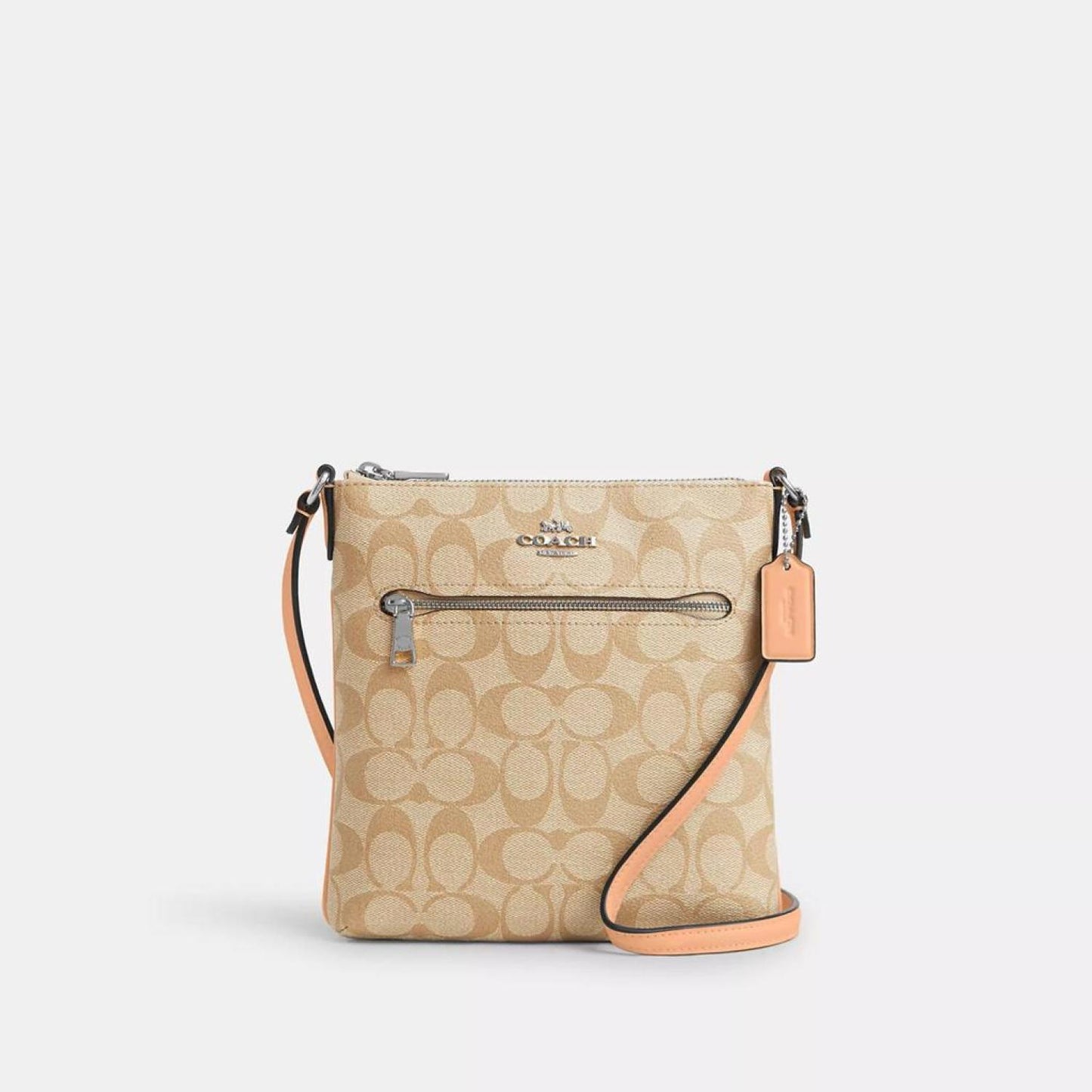 Coach Outlet Mini Rowan File Bag In Signature Canvas