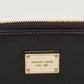 Michael Kors Black Saffiano Leather Jet Set Compact Wristlet Wallet