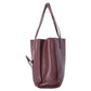 The Bold Grind E/W Shopper Bag in Burgundy Leather