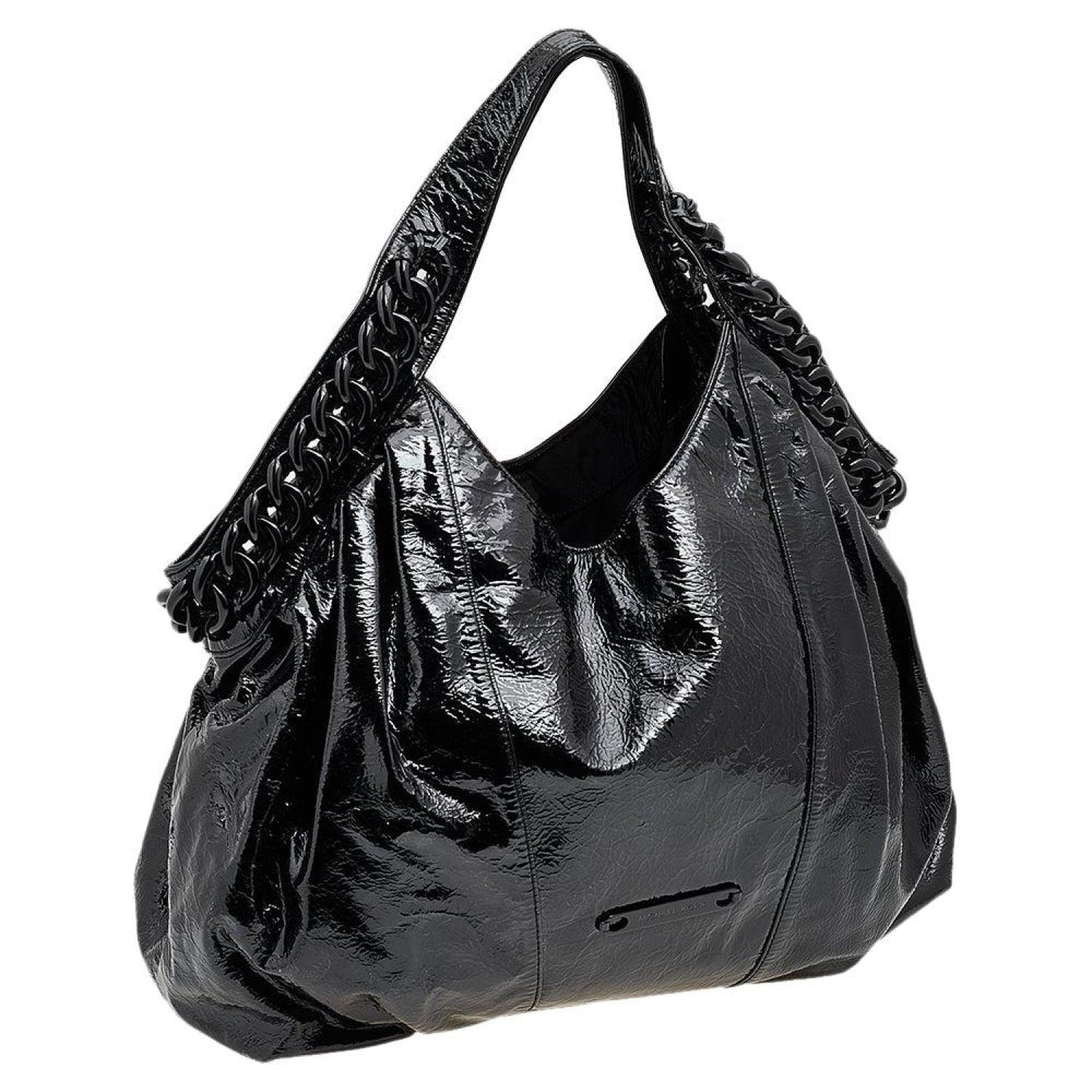 Michael Kors  Patent Leather Chain Hobo