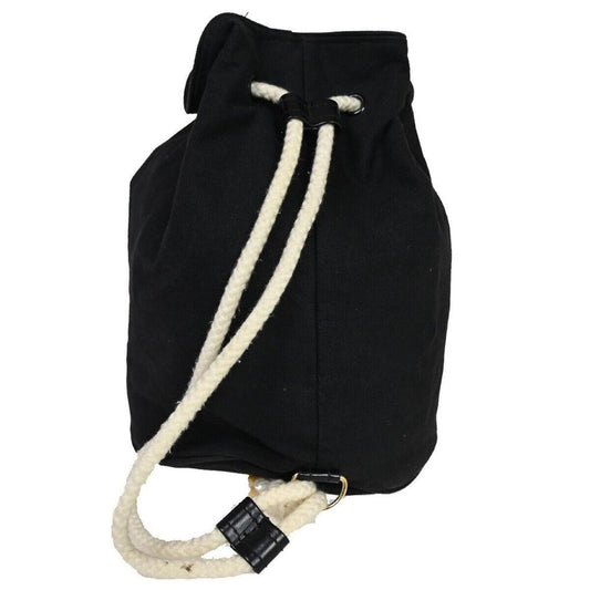 Chanel Drawstring  Canvas Shoulder Bag (Pre-Owned)