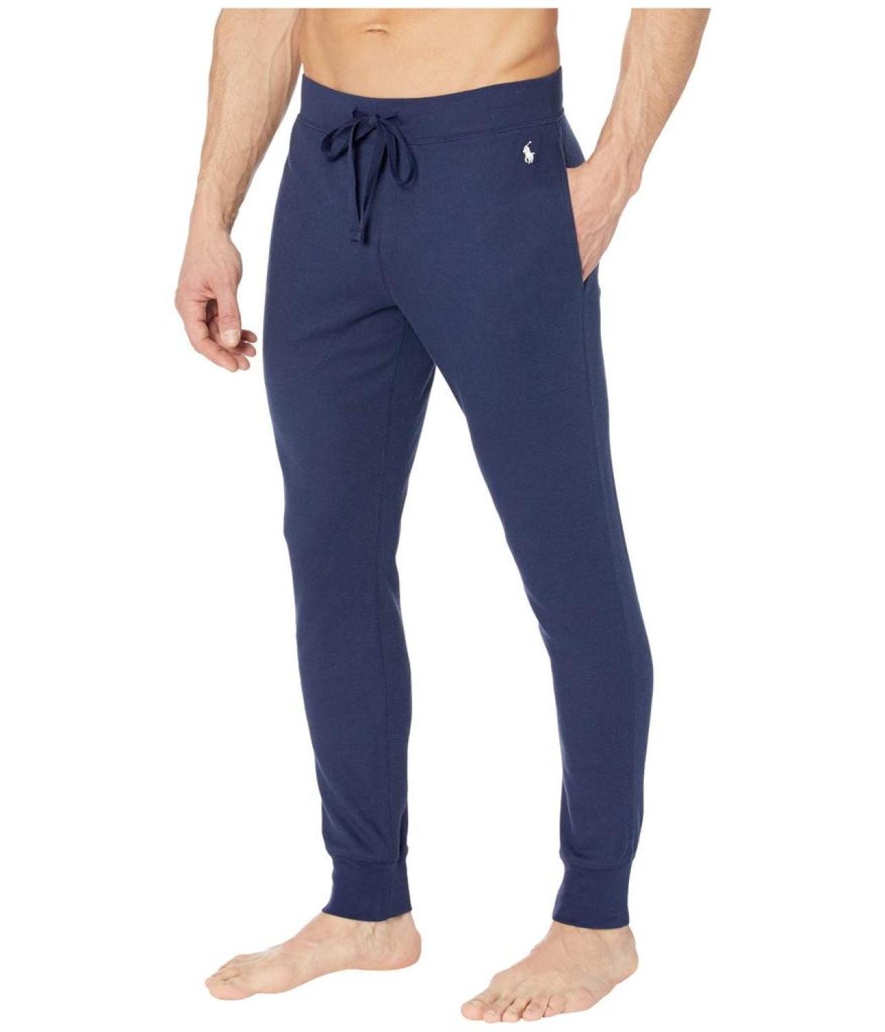 Midweight Waffle Solid Jogger Pants