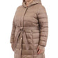 Plus Size Hooded Belted Down Puffer Coat, Created for Macy's