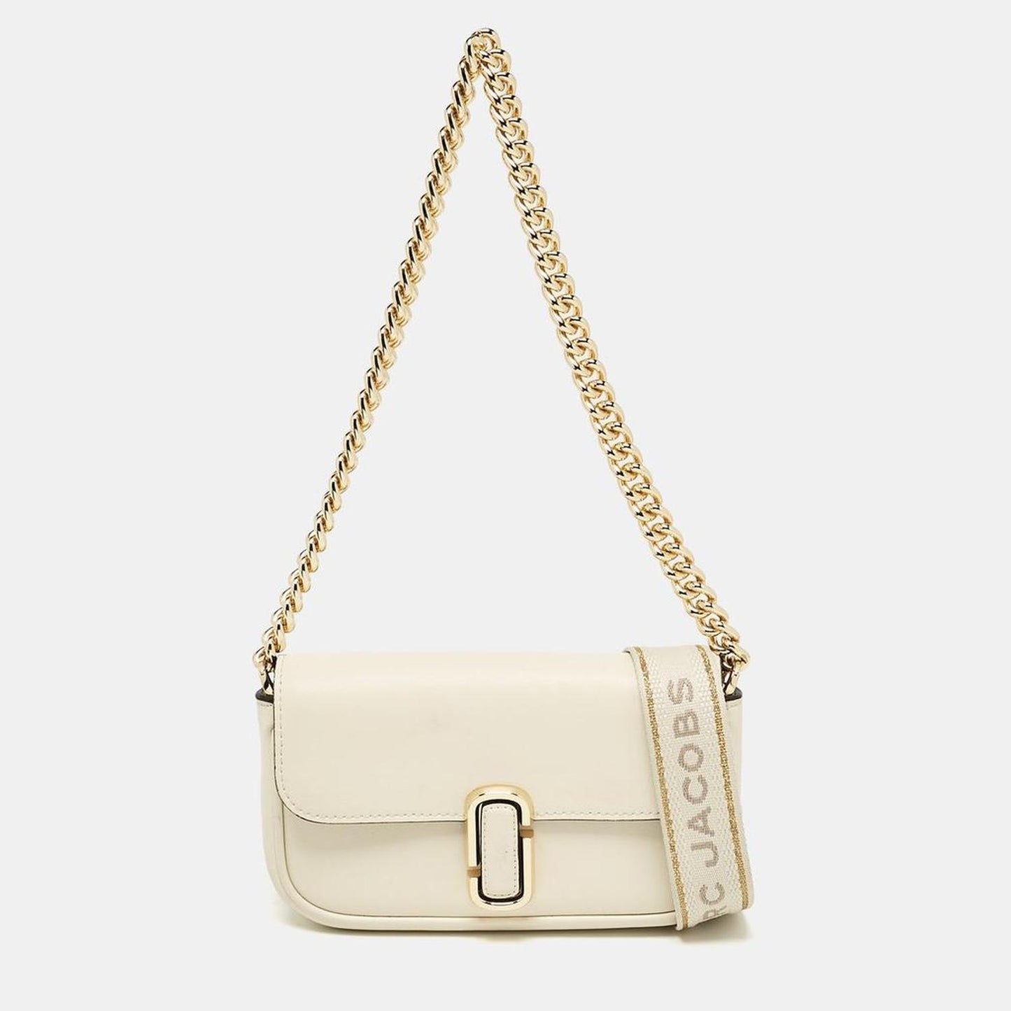 Off White Leather Mini The J Marc Shoulder Bag