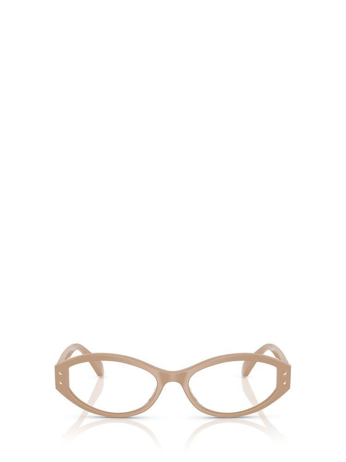 Michael Kors Eyewear Corvara Oval Frame Glasses