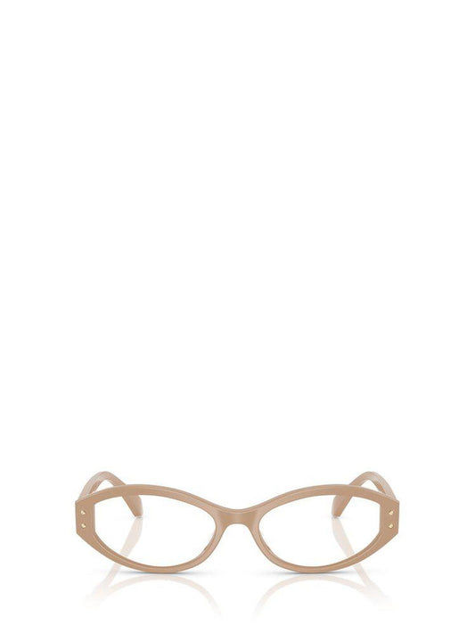 Michael Kors Eyewear Corvara Oval Frame Glasses