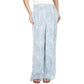 Petites Womens Satin Pleated Wide Leg Pants