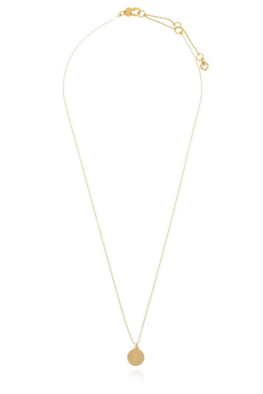 Kate Spade P Mini Pendant Necklace