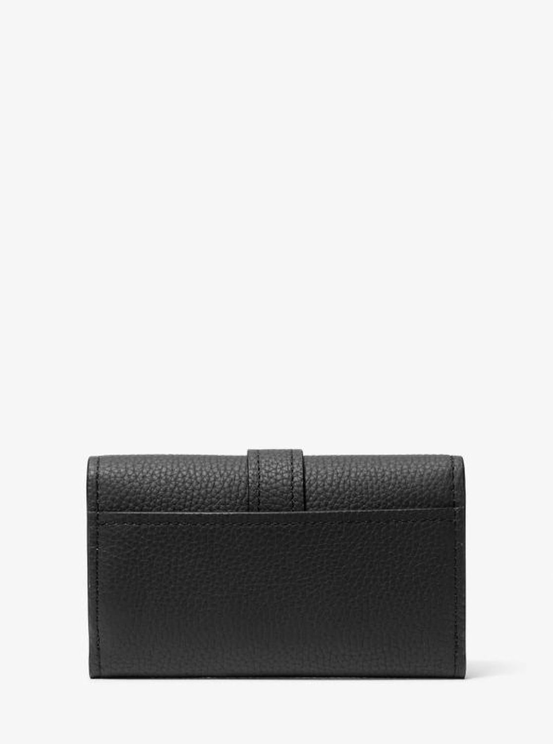 Nolita Medium Pebbled Leather Tri-Fold Wallet