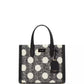 Manhattan Dot Tweed Small Tote Bag