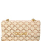 CELINE Monochrome Quilted Triomphe Canvas Shoulder Bag