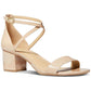 Serena Flex Sandal Womens Leather Block Heel