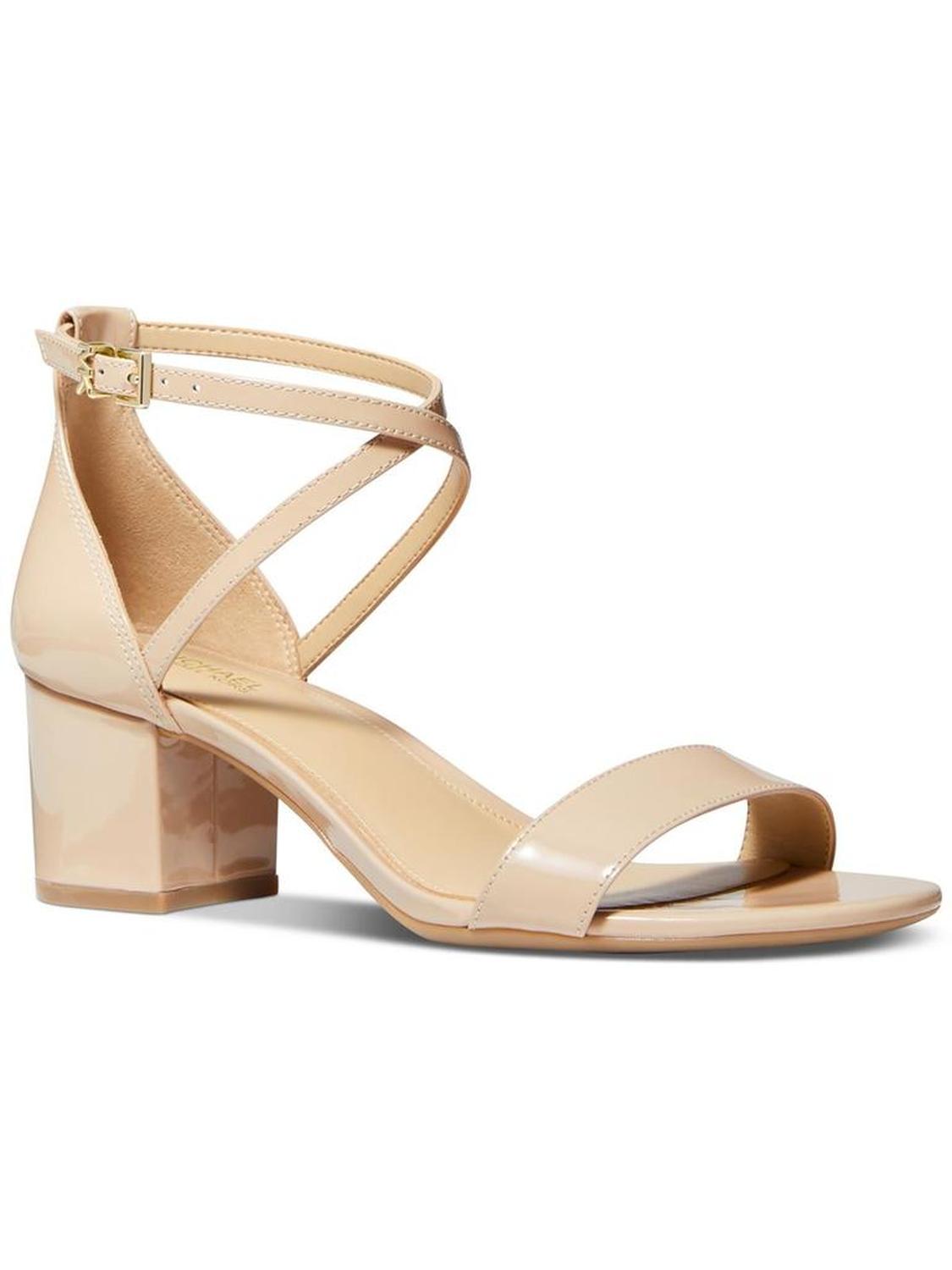 Serena Flex Sandal Womens Leather Block Heel