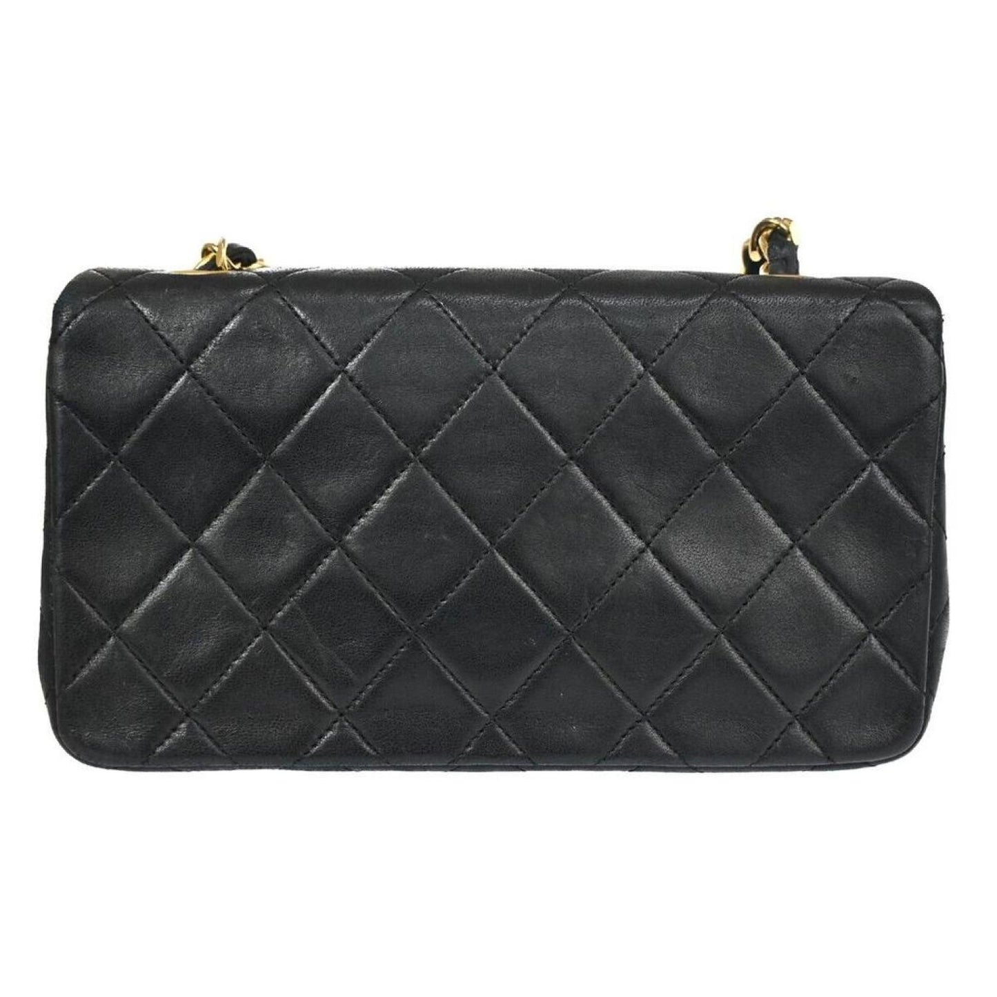 Chanel Full Flap  Leather Shoulder Bag (Pre-Owned)