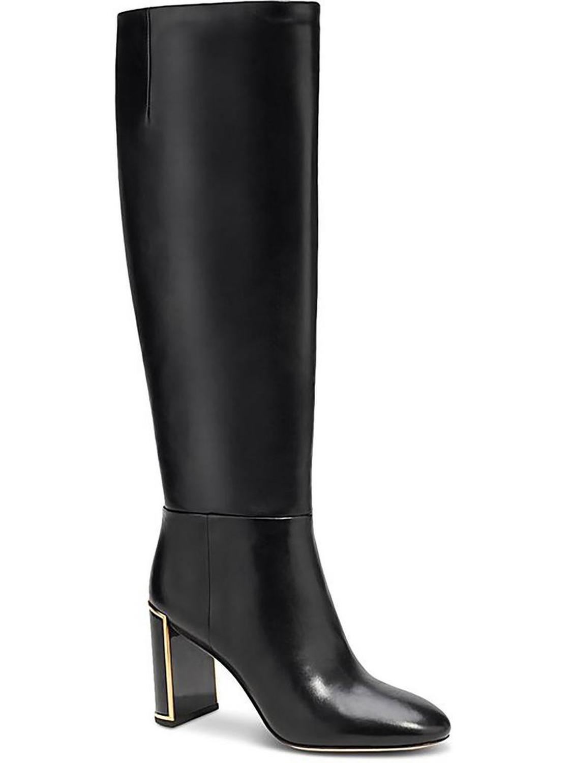 Merritt Womens Faux Leather Tall Knee-High Boots