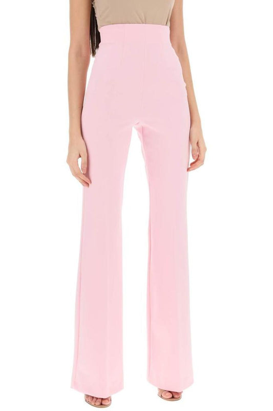 Sportmax Olea Flared Pants In Scuba Jersey