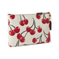 Small Wristlet with Cherry Print