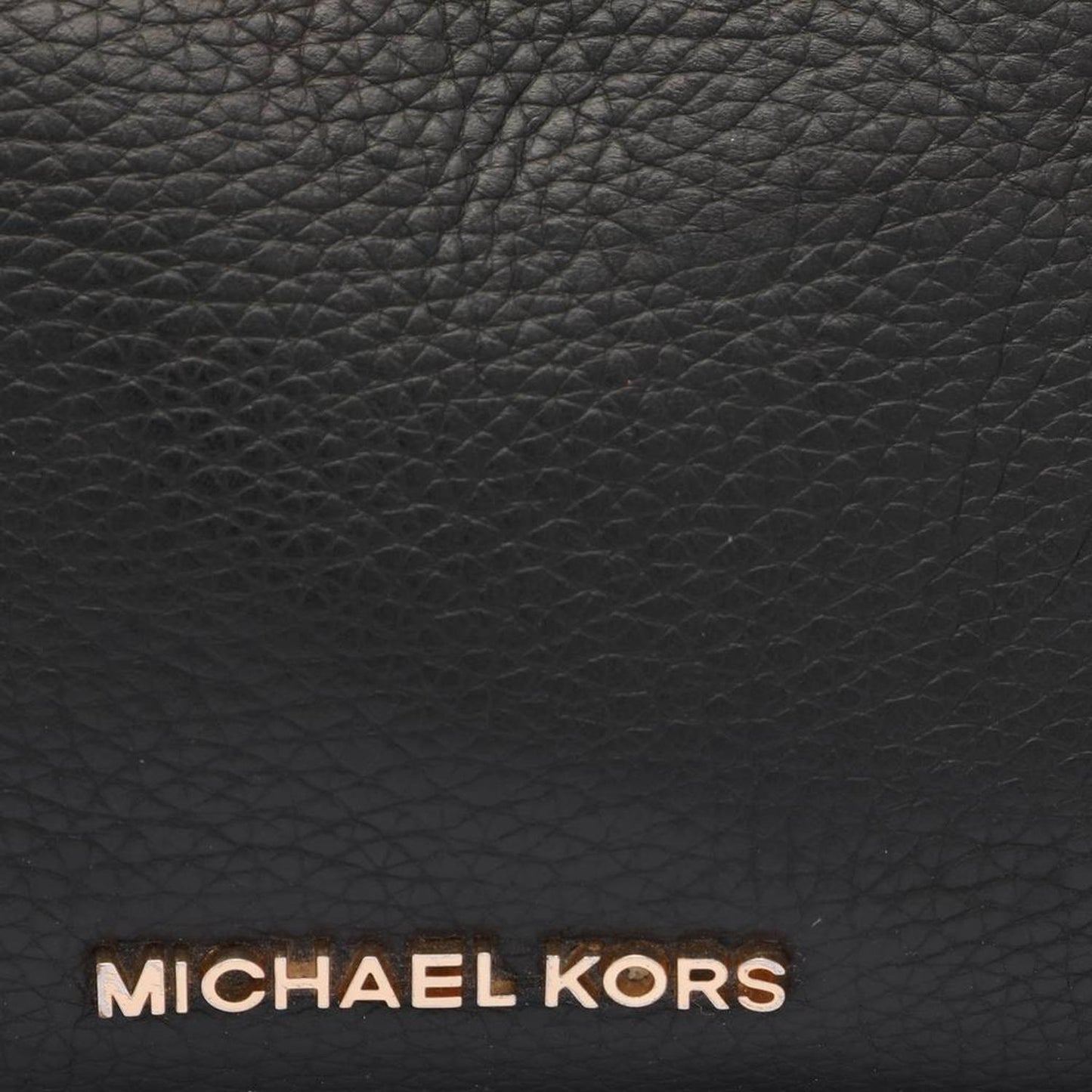 Michael Kors Black Leather Jet Set Tote