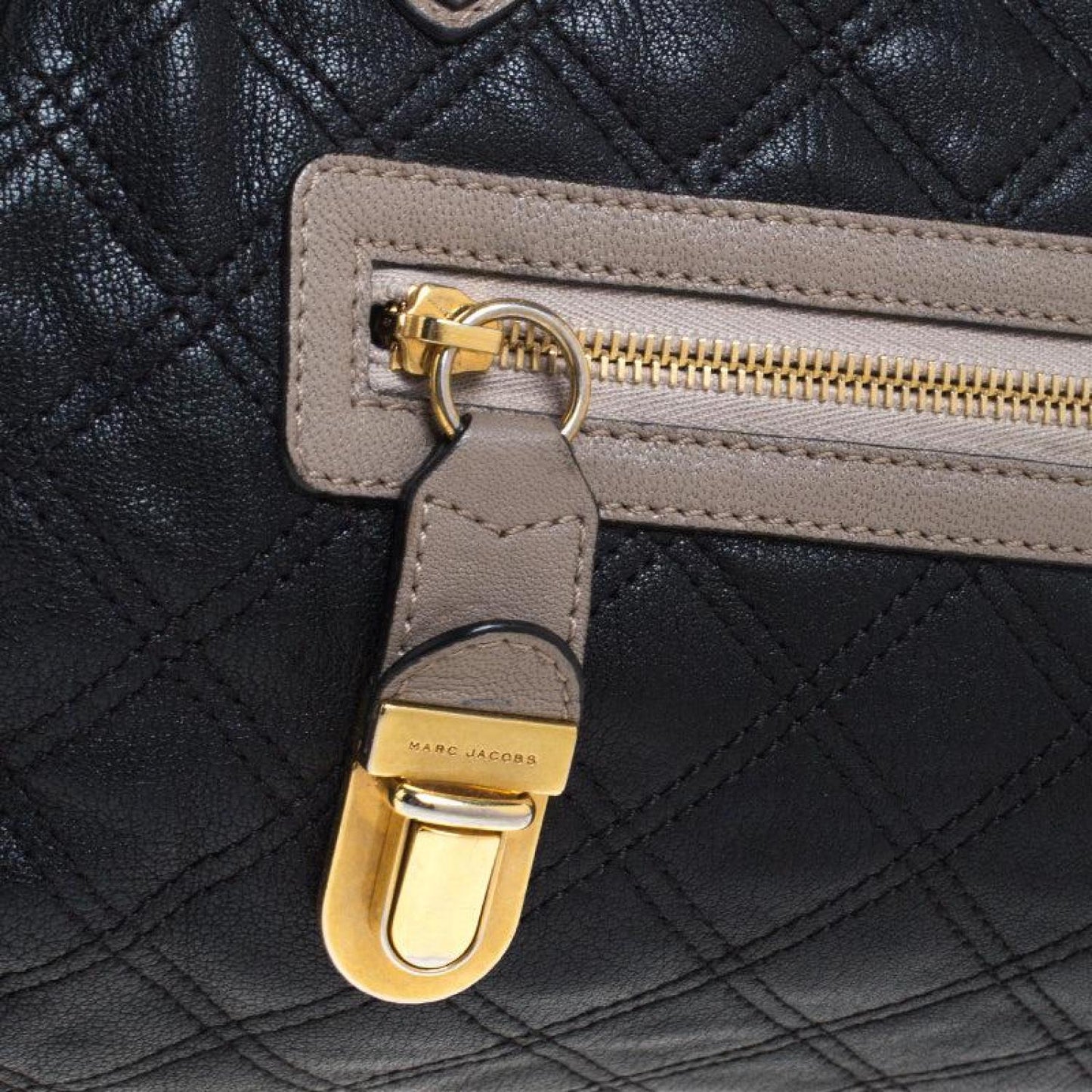 Marc Jacobs  Quilted Leather Mini Stam Satchel