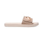 Women's Logo-Disc Slide Sandals