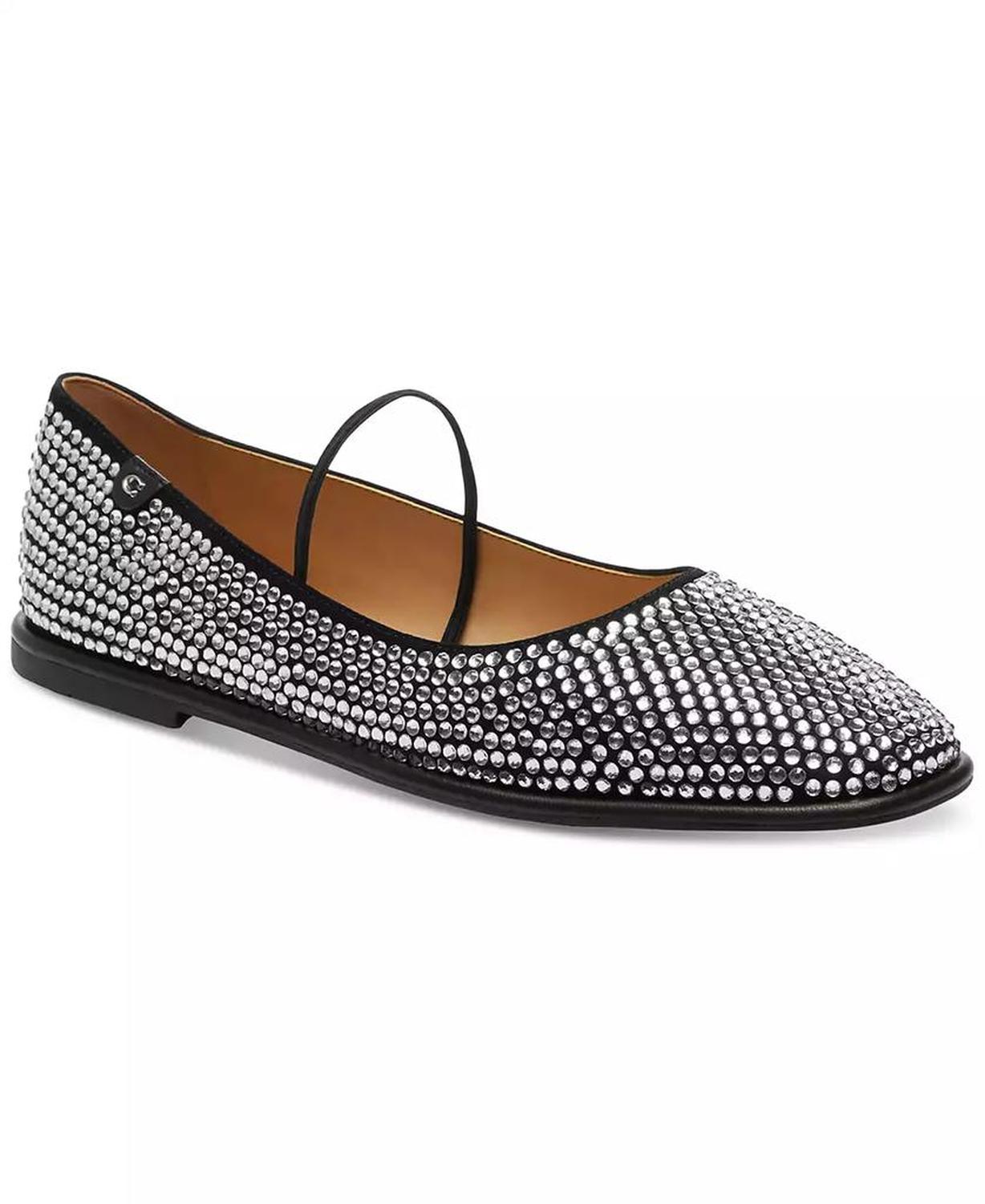 Women's Emilia Crystal Mary Jane Flats