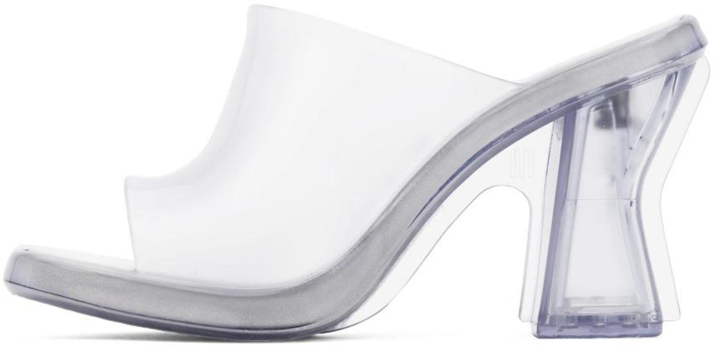 Transparent Melissa Edition Heeled Sandals