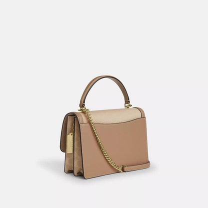 Klare Top Handle Bag In Colorblock Signature Canvas