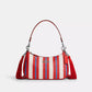 Coach Outlet Teri Shoulder Bag With Stripe Print