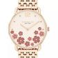 Women's Elliot Rose Gold Tone Stainless Steel Bracelet Watch, 36mm