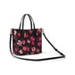 Bleecker Fall Poppies Printed Pvc Medium Crossbody Tote