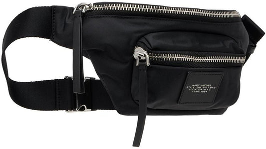 Black 'The Biker Nylon' Belt Bag