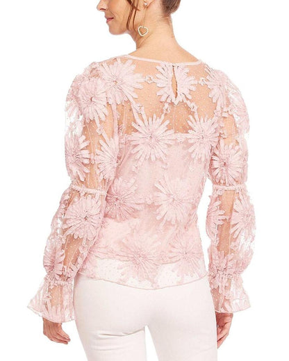 Eva Franco Lace Floral Blouse