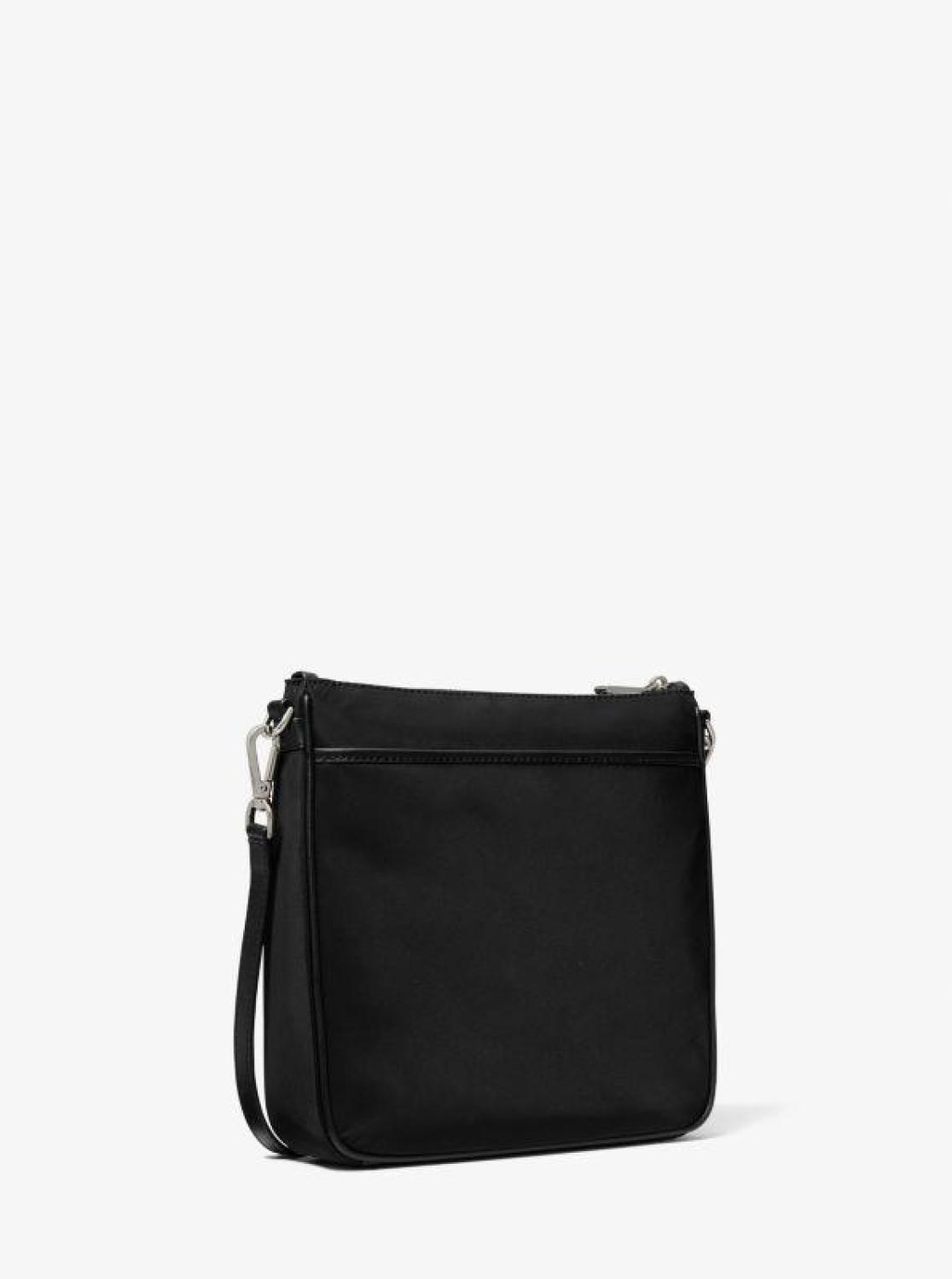 Jet Set Large Nylon Gabardine Messenger Bag