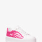 Romey Mixed-Media Platform Sneaker