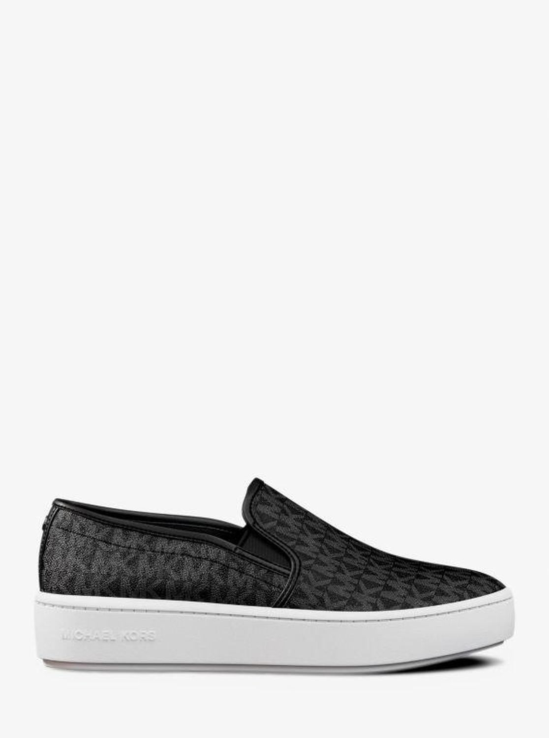 Teddi Signature Logo Slip-On Sneaker