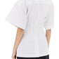 Sportmax "poplin Curved Shirt