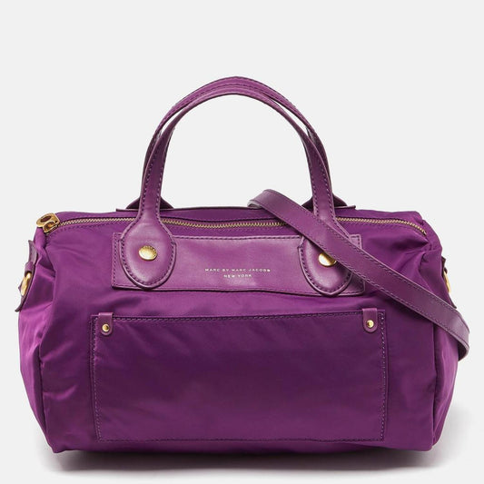 Marc By Marc Jacobs Nylon And Leather Preppy Satchel