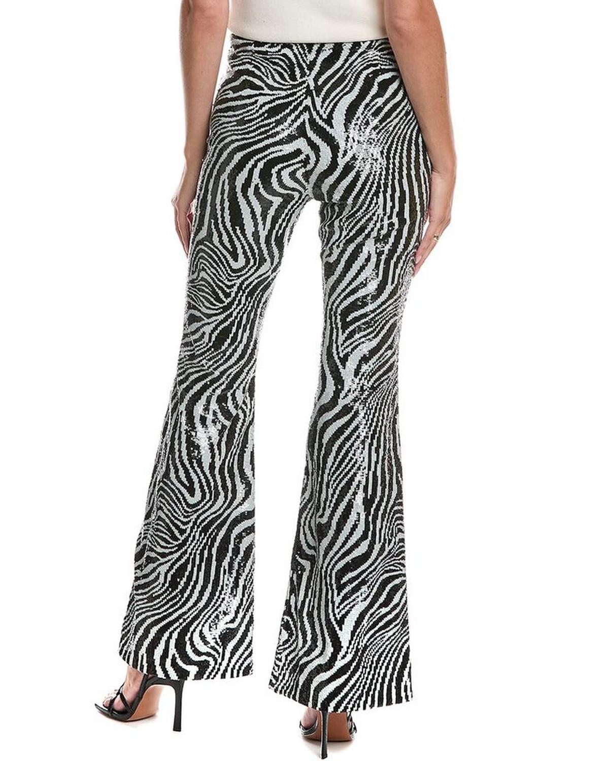 Michael Kors Collection Zebra Bootleg Pant