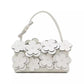 The Mini Dual Daisy-Appliquéd Top Handle Bag