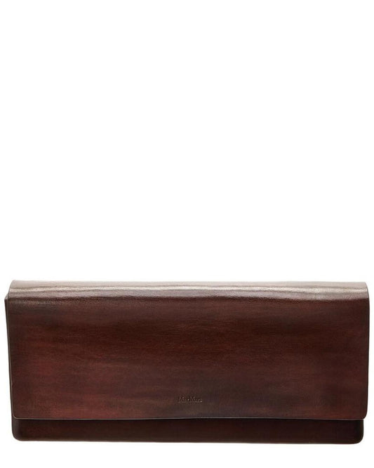 Max Mara Leather Clutch