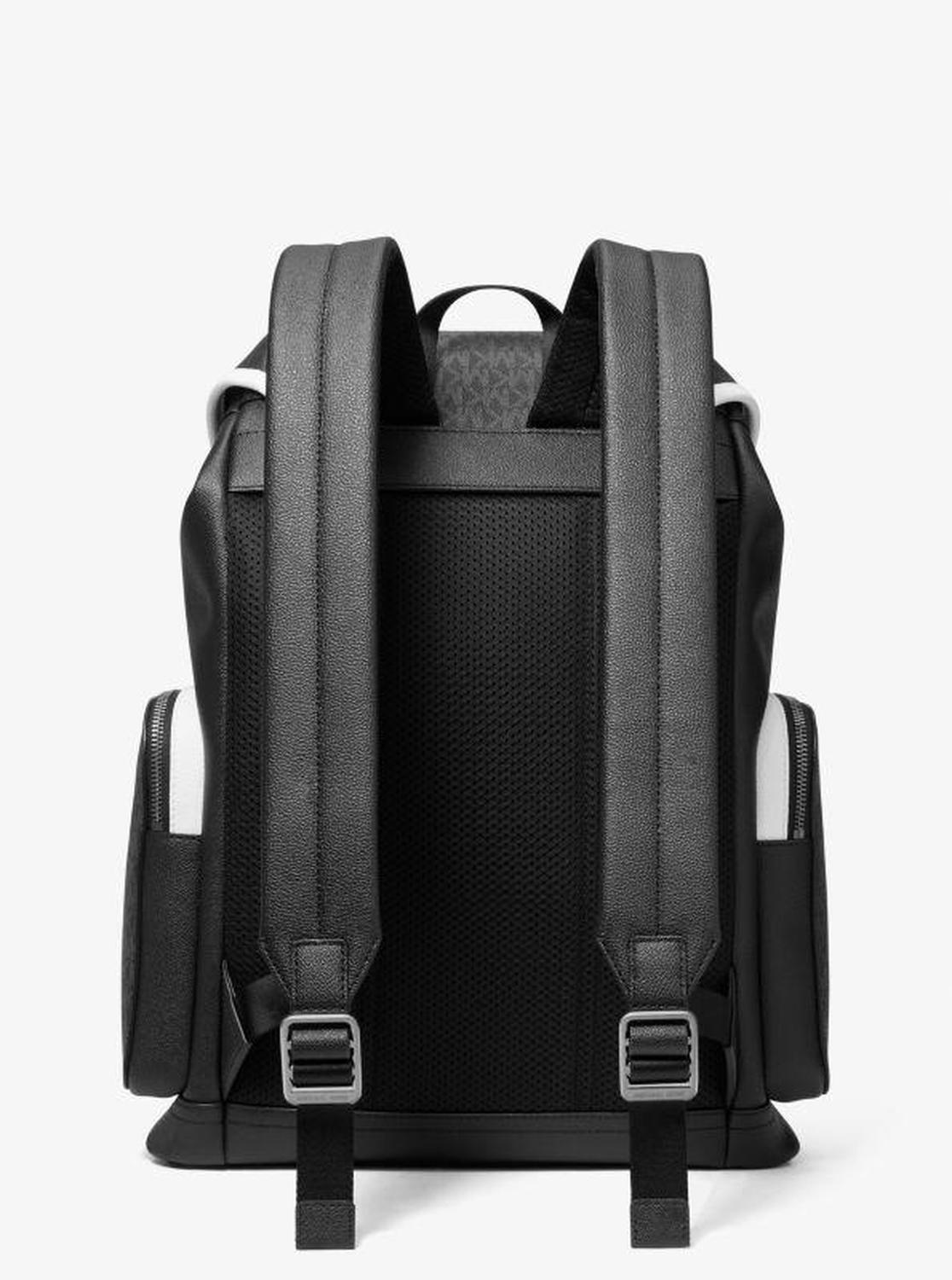 Cooper Color-Block Signature Logo Backpack