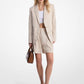 Linen and Cotton Twill Blazer