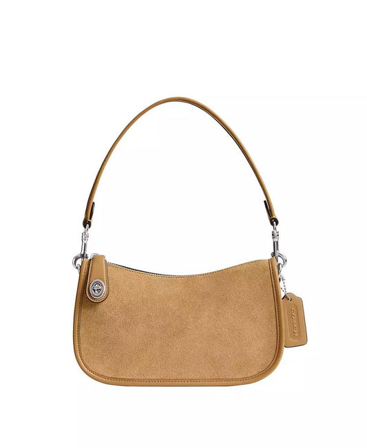 Leather Swinger Mini Shoulder Bag