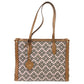 Jacquard Leather Tote Bag (Pre-Owned)