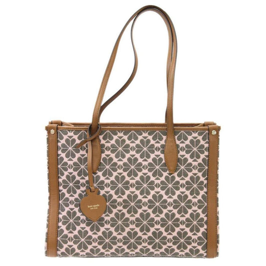 Jacquard Leather Tote Bag (Pre-Owned)