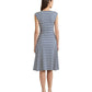 Striped Cotton-Blend-Jersey Dress