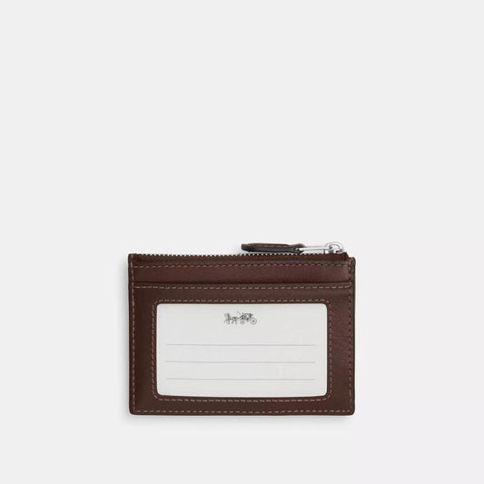 Coach Outlet Mini Skinny Id Case In Signature Jacquard