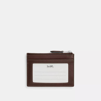 Coach Outlet Mini Skinny Id Case In Signature Jacquard