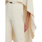 Belted Cape Georgette Jumpsuit